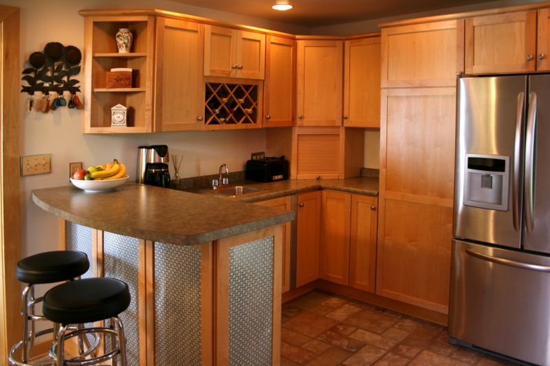 Cherry Cabinet Refacing in Waco, TX