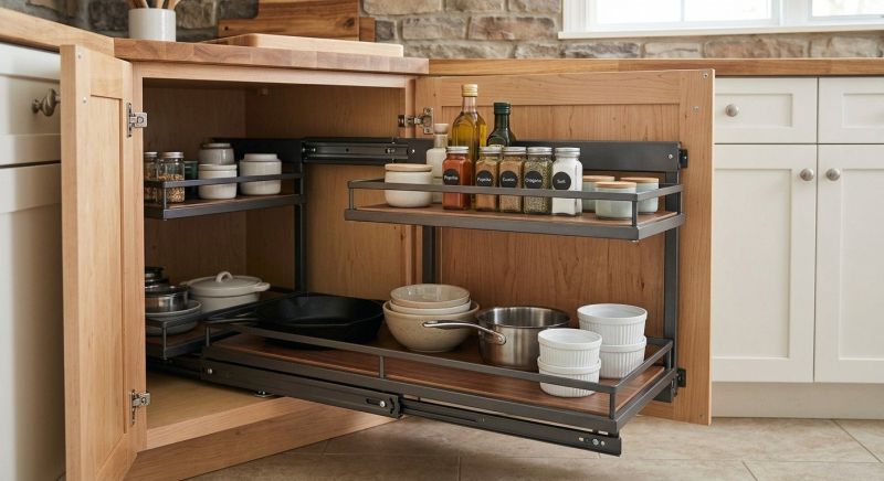 Kitchen Storage Replacement in Carmel, IN