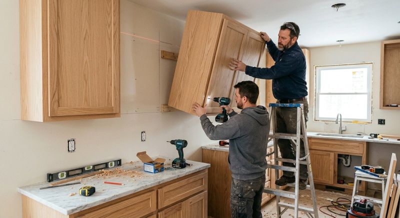 New Cabinets Installation in Kokomo, IN