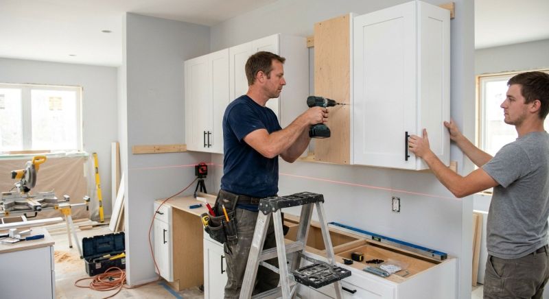 Pine Cabinets Installation in Muncie, IN
