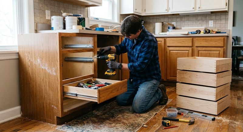 Cabinet Restyling in Waco, TX