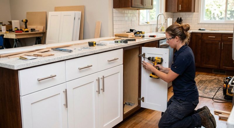 Cabinet Restyling in Kokomo, IN
