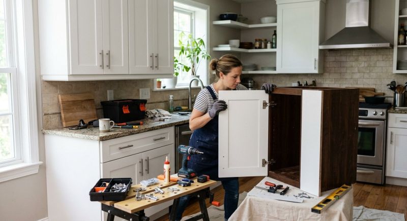 Cabinet Restyling in Bloomington, IN