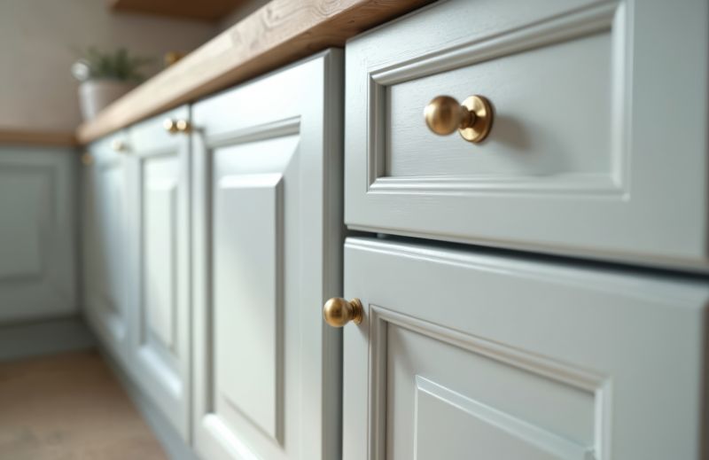 Cherry Cabinet Refacing in Lafayette, IN