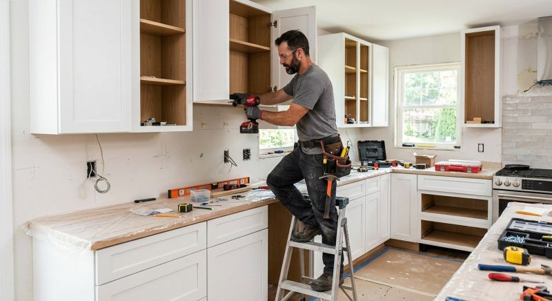 Glazed Cabinets Installation in Kokomo, IN