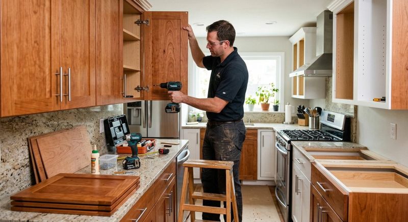 Kitchen Cabinets Refacing in Kokomo, IN