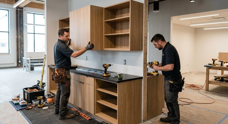 Kitchen Shelving Installation in Dayton, OH