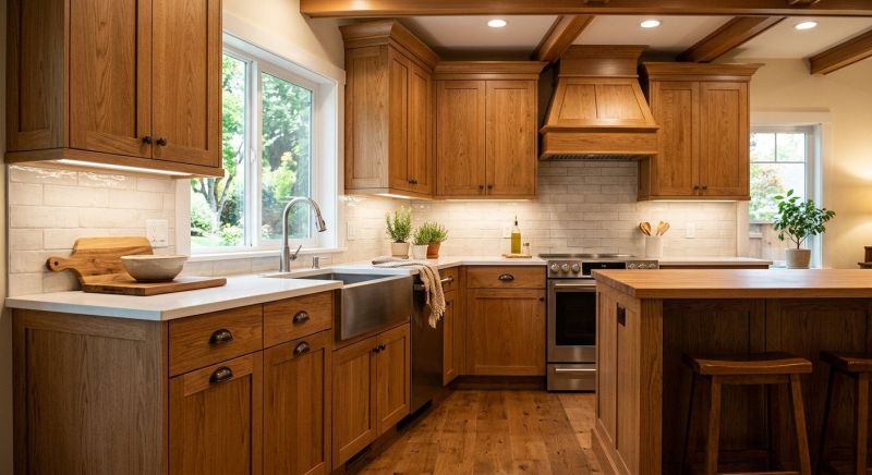 Oak Cabinet Remodeling in Cincinnati, OH